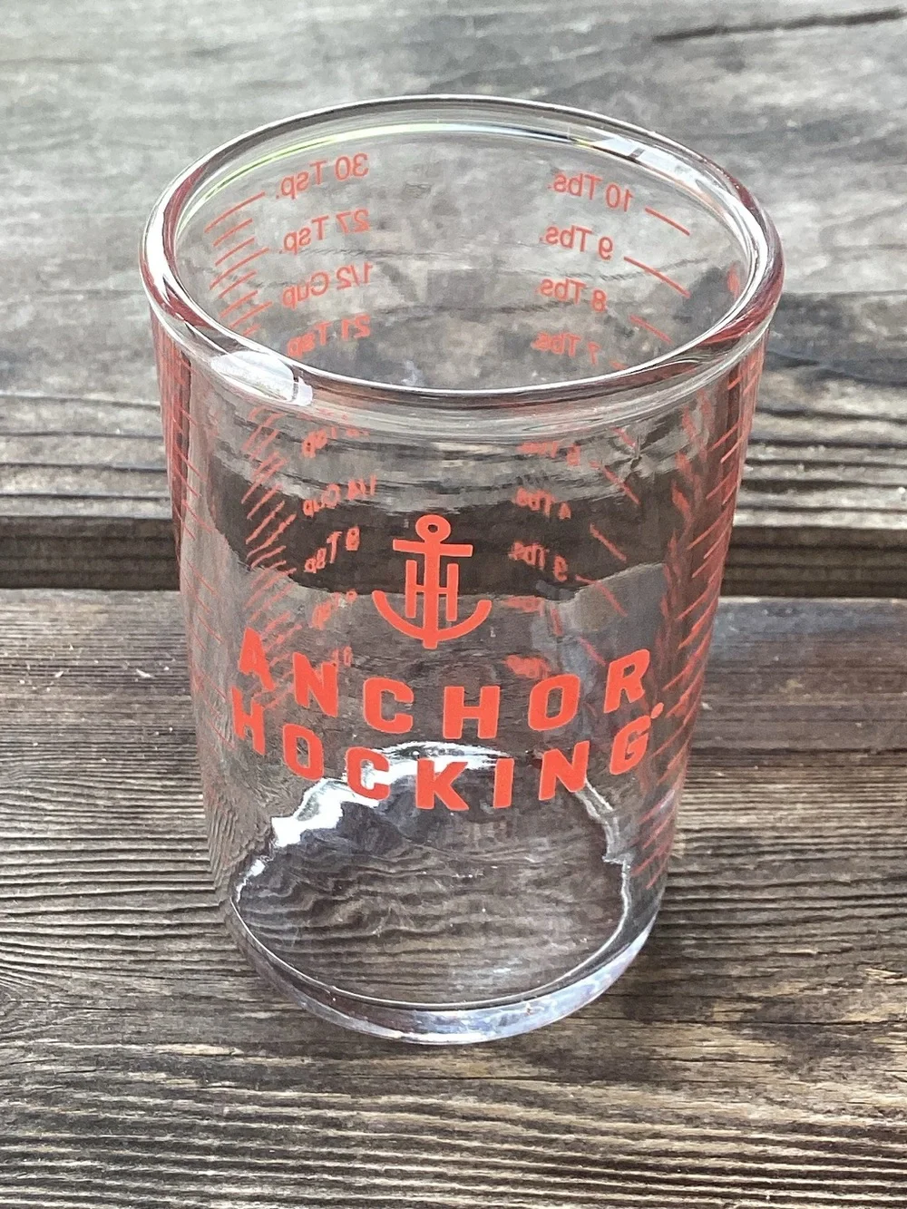 Anchor Hocking Vintage Measuring Glass